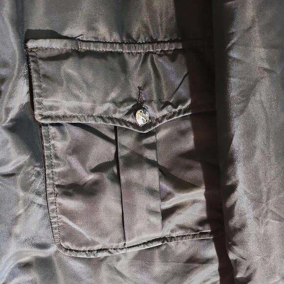 Ceiling Zero BLAUER Mens Zip Buttons Fire Rescue Jacket Navy Blue Size 48 L - Picture 8 of 9